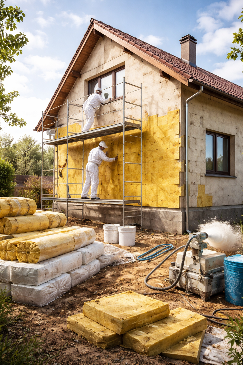 Профессиональное утепление домов в Губахе — тепло, надежность, экономия