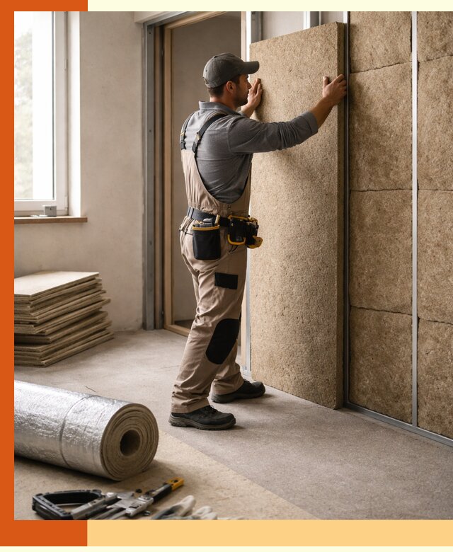 Шумоизоляция дома в Губахе — комплексная защита от шума